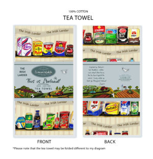 The Irish Larder Tea Towel