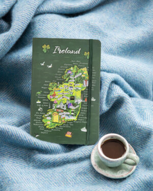 Ireland Map Notebook