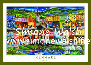 Kenmare, County Kerry Tea Towel