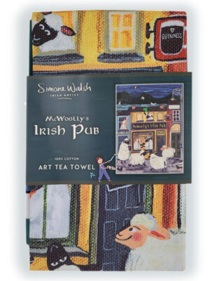 McWoolly's Irish Pub Tea Towel