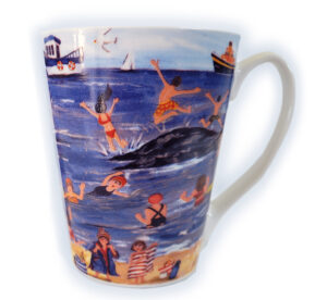 Sea Swimmers Art Mug