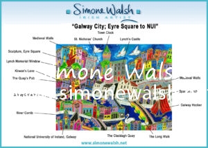 Galway City; Eyre Square to NUI