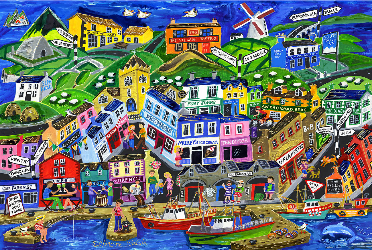 Dingle Kerry Art Print Simone Walsh