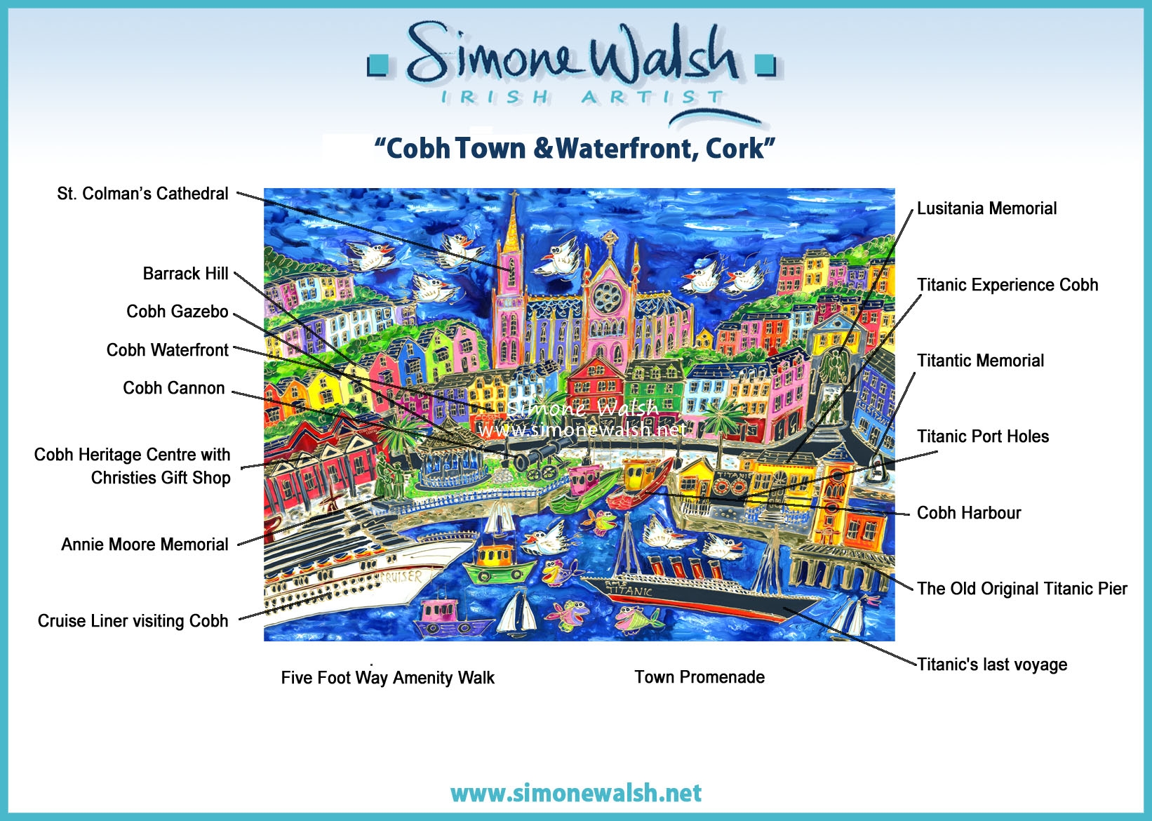 Cobh Town & Waterfront, Co. Cork - Simone Walsh